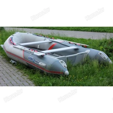 Надувная 4-х местная ПВХ лодка KingFish HDS-340AL